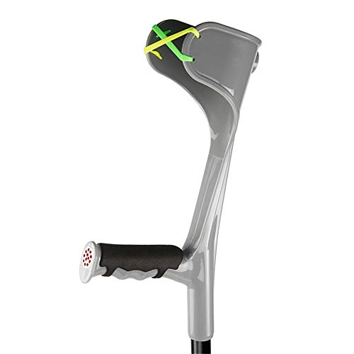 Ultra Muletas Antebrazo de Aluminio Antebrazo para Adultos Muleta Liviana para Brazo Ajustable Trabajo Pesado para Ergonómico Estándar Cómodo en la Muñeca Keep it in Mind