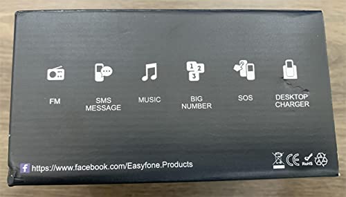 Easyfone Prime-FLIP GSM Telefono Cellulare a