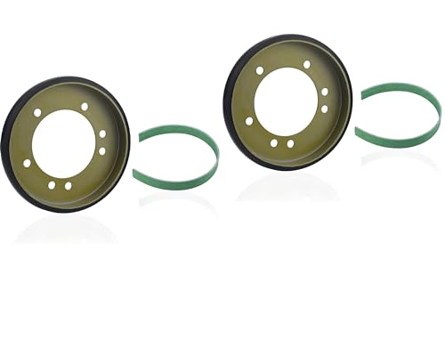 04743700 Friction Wheel/Drive Disc 240-394 Compatible With Ariens Snapper Most Friction Drive Snowblowers/Tractor, Most Friction Drive Rear Engine Riders Mtd Troy Bilt 7600135 7600135YP 5-3103 2 Pack