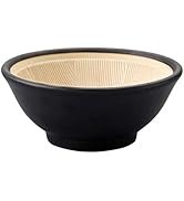 Cabilock Di Macinazione in Ceramica Ciotola Riutilizzabile Stile Giapponese Suribachi Malta Conte...