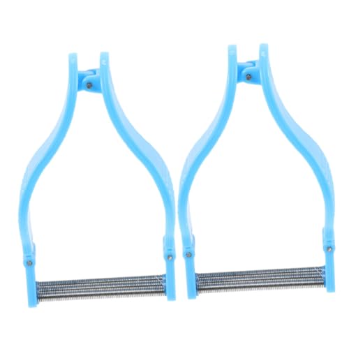 Didiseaon 2pcs Spring Facial Hair Removal Epilator Gentle Hair Remover for Women Portable Spring Tool for Upper Lip and Face Threading