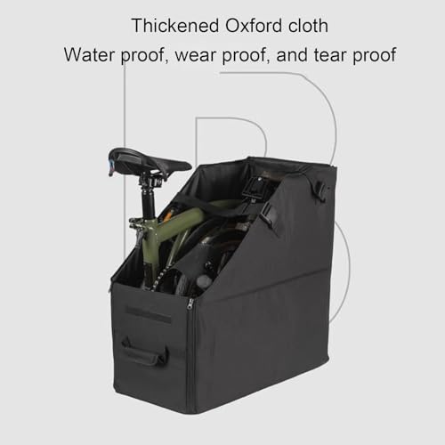 Boîte de rangement pliable vélos coffre propre sans trace de graisse - 4