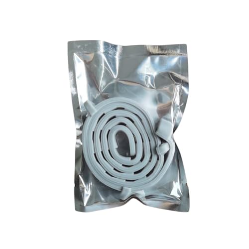 Coleira Contra Pulgas Carrapatos Piolhos larvas Mosquitos Leishmaniose até 8 Meses de Proteção (Cinz