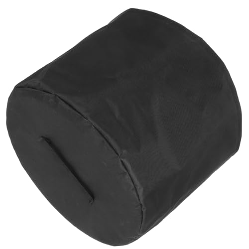 BEBEMOKO Fire Pit Cover for Patio Round Fireproof Pit Table Cover Waterproof Oxford Cloth Heater Protective c