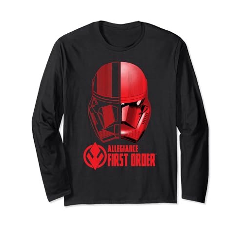 T-shirt Star Wars Sith Trooper à manches longues et motif line art noir pour homme et femme