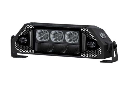 Barra de luz LED Hella DynaRay 10" 1100 LM 12/24V Blanco y Ámbar