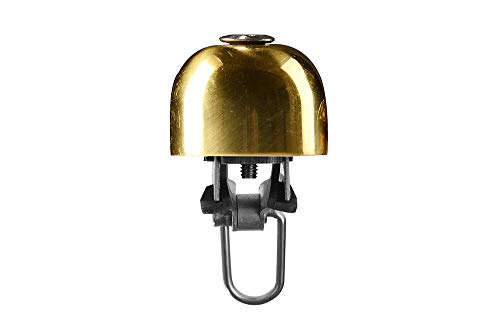 ROCKBROS-Sonnette-de-Velo-Klaxon-de-velo-Cloche-Vintage-Classique-Avertisseur-Sonore-Velo-VTT-pour-Guidon-de-22-a-32-mm-Dore