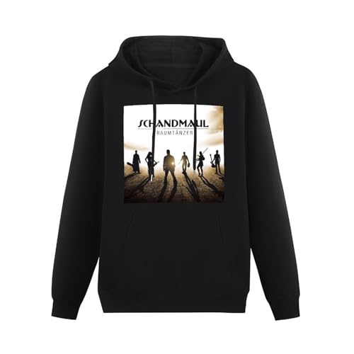 Photo de BEINENG Schandmaul Traumtnzer Men's Hooded with Pocket Mens Black L