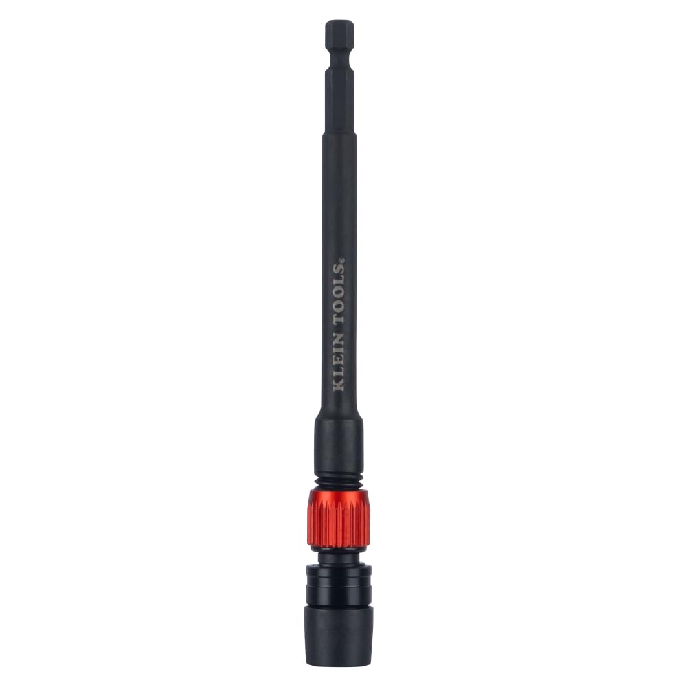Klein Tools 31088 6-Inch Dual-Lock Extension, 1/4-Inch Hex Shank