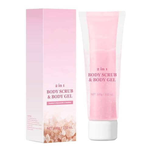 Gommage Corporel,100g Gel Corporel Hydratant et Nourrissant - Gommage Sous Les Bras | Soin Douche Spa Femme Pour Dos Pieds Mains Genoux
