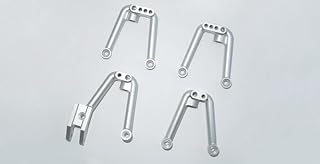 SSD RC Aluminum Shock Hoops for SCX10 II (Silver)