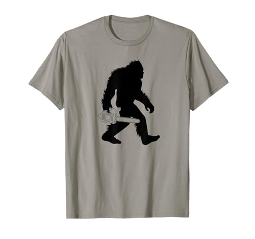 Bigfoot Chainsaw Lumberjack T-Shirt