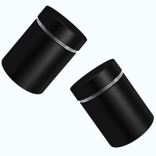 Luckin 20-Pack Standoff Screws (3/4 In. Dia X 3/4 In. L), Stainless Steel Standoff Mounting Hardware For Acrylic Signs, Black #TOP1