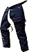 FORESTER Protective Clothing - Trimmer Safety Chaps Leg Protector Cover Waist Apron Pockets Wrap Pants Arborist Logging Trimming Reflector Tape Adjustable Waist Measuring 28-44