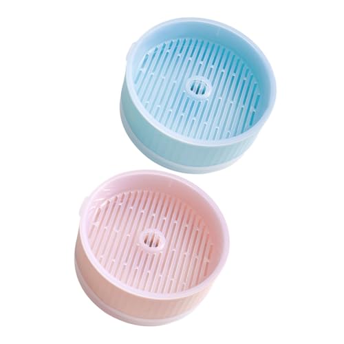 ROMISBABA 2個無土壌猫草プランター 水耕栽培用植木鉢 家用ペット草ボックス キャットニップ対応 お手入れ簡単 バルコニー菜園や室内栽培に適した便利な猫用植物容器