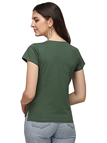 Image of DHRUVI TRENDZ Women Tops | T Shirt for Women | Tops for Jeans for Women | Western Tops for Women Stylish | T-Shirt for Women