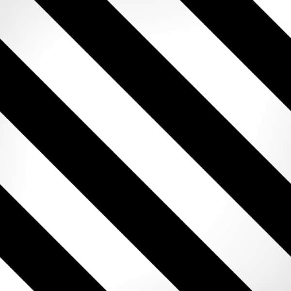 Skinit Pro Phone Case Compatible with iPhone X - Black and White Geometric Stripes Design