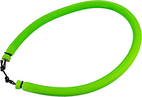 Cressi Circular Band w/Lined Wishbone Ø 16 mm Speargun Bands, Lime, 39 cm