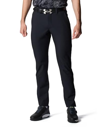 [�A���_�[�A�[�}�[] UA DRIVE CHILL TAPERED PANTS 6012532(001) �u���b�N �u���b�N �n���[�O���[ L