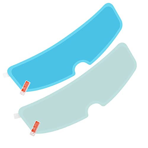 【Sicurezza di guida】 Questa visiera del casco è dotata di rivestimento anti-appannamento, che non è facile da sfocare nei giorni di pioggia o nebbia. La nebbia d'acqua si dissiperà rapidamente, il che schiarirà la tua visione e proteggerà la tua sicurezza di guida.