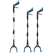 Kekoy 32inch Grabber Reacher Tool with Light & 36inch Grabber Reacher Tool