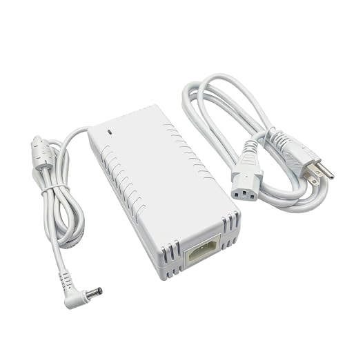 54V Power Adapter Compatible for UniFi XG 6 PoE US-XG-6POE USW-Ultra-210W 6 8 Port Switch ADS-210NX-48-1 540210E ADS-210NX-48-1540210E Replacement White 210W Power Supply Cord Charger