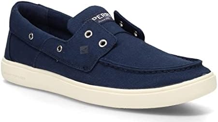 Sperry Men's Outer Banks 2-Eye Sneaker, Navy, 9 | Image 3
