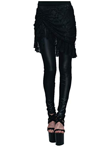 Vestido gótico para mujer Devil Fashion con falda de tul irregular