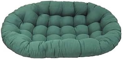 Blazing Needles Solid Twill Double Papasan Chair Cushion, 48" x 6" x 65", Natural