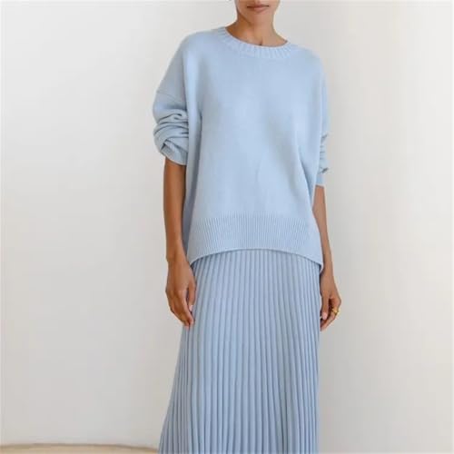 Women Winter Cashmere Sweaters Oversized Casual Long Sleeve Pullovers Knitted Knitwear3