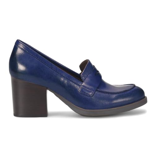 Image of SHODENSE Women Vintage Chunky Heel Loafers Pumps Platform Round Closed Toe Oxford Shoes Burnished Patent Matte Suede Slip On Dress Loafer Block Stacked Heels Office Formal Work Business 4-11 M US