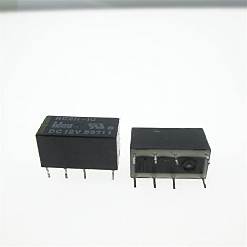 Relé RD2N-IU-DC12V 12VDC de 8PIN para sustitución en tarjetas impresas de 12V 2