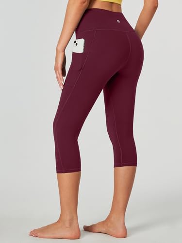 Image of Heathyoga Yoga Pants with Pockets Extra Soft Leggings with Pockets for Women Non See-Through High Waist Workout Leggings