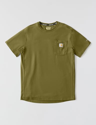 Image of Carhartt Men's Force Relaxed Fit Midweight Short-Sleeve Pocket T-Shirt