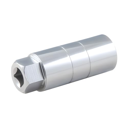 Osilly Car Oil Pressure Sensor Socket 6 Point Automotive Professional Switch Socket Fits 3/8 Drive 1-1/8 Hex Wrench 1-1/16Quick Removing Installing Oil Sending Unit(Silver)