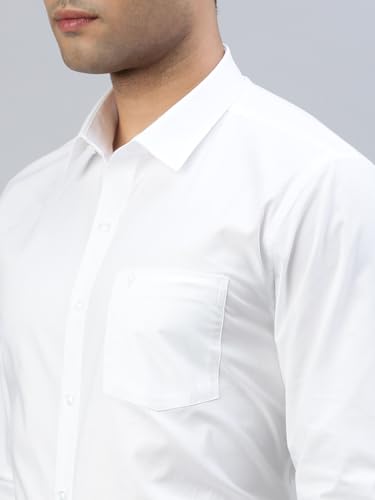 Image of RAMRAJ COTTON Men Full Sleeve Shirt | Prestigious Fit | Elegant Daily Formal Wear