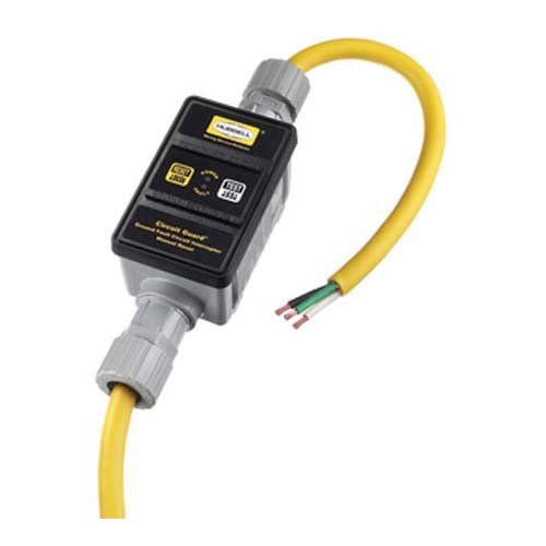 Hubbell GFP5305 Port GFCI, Manual Set, 30 amp, 3 Phase, 250V, 6'