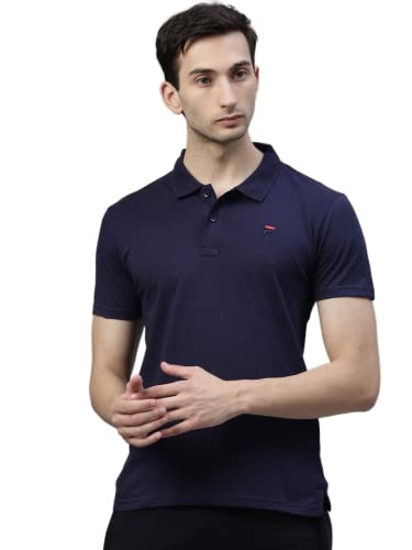 Image of Fila Men's Solid Regular Fit Polo Shirt