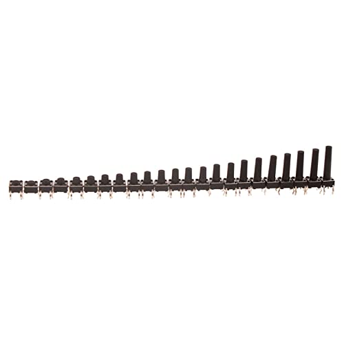 Microinterruptor 6x6mm de botón pulsador DIP de 4 pines para placas PCB 4