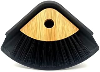 Xifando Mini Dustpan and Broom-Bamboo Handle Small Broom and Dustpan Set, Combination Mini Desktop &Keyboard Sweep, Small Hair Sweeping Broom