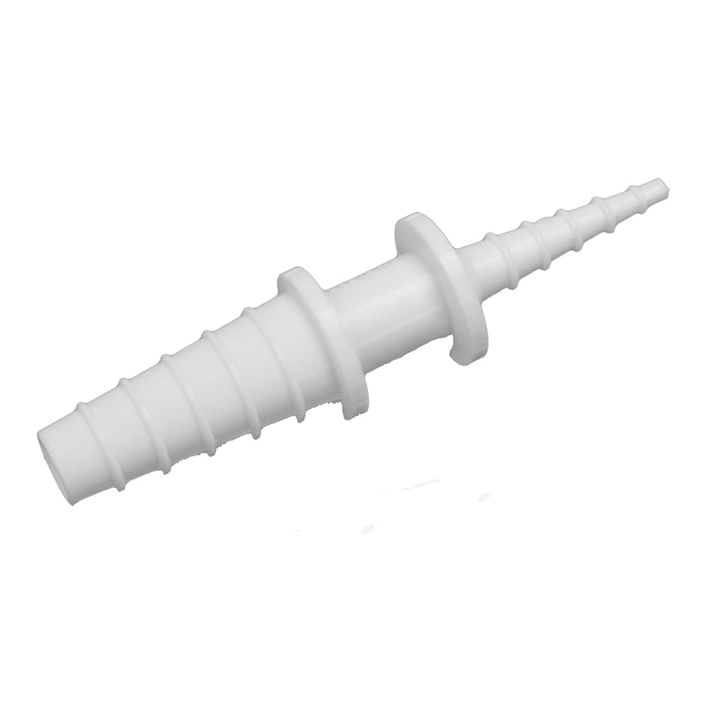 SP Bel-Art Stepped Tubing Connectors for ³⁄₁₆ in. to ½ in. Tubing; Polypropylene (Pack of 12) (H19559-0000)