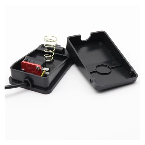 Interruptor de pedal eléctrico SPDT con base de metal seguro 2
