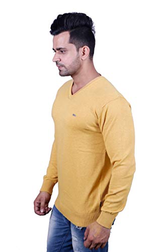 Image of GODFREY V Neck Full Sleeve Sweater for Man Winter Pullover