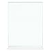 deflecto Classic Image Double-Sided Sign Holder, 8.5 x 11 Insert, Clear