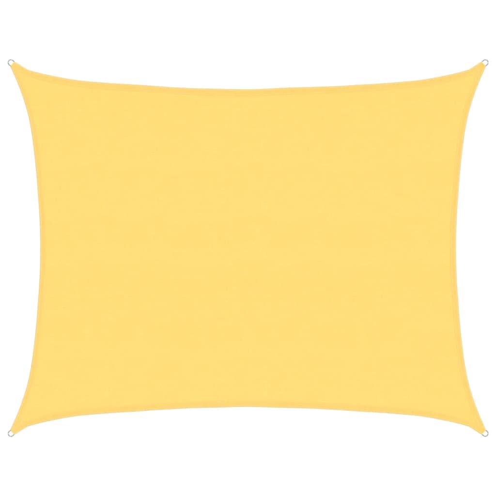 Voile d'ombrage de jardin 6x8 m anti-UV pour créer un salon d'été sur terrasse