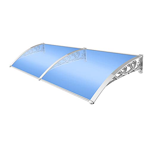 Auvent de jardin en polycarbonate pour porte et terrasse de 160 à 250 cm - 2