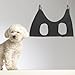 Abaodam Pet Grooming Hammock for Cats and Dogs Space-Saving Sling for Nail Trimming and Grooming Versatile Design for Animals Easy to Walls Doors