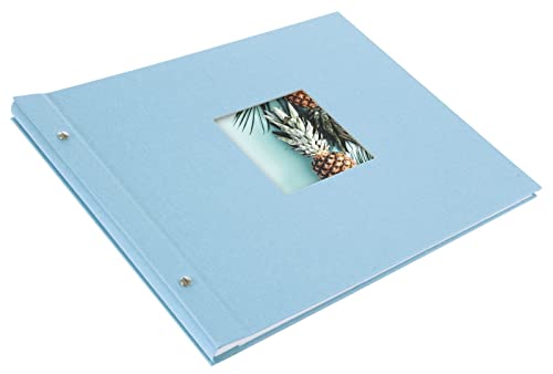 goldbuch Photo Album, Linen, Sky Blue, 39x31 cm - Image 2