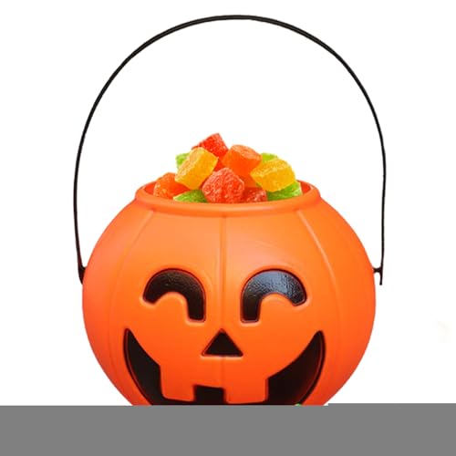 ハロウィン入れ物 ハロウィンバスケット,ハロウィン お菓子バスケット かぼちゃ型 | 装飾