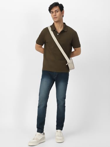 Image of Urbano Fashion Men's Mid Rise Slim Fit Jeans